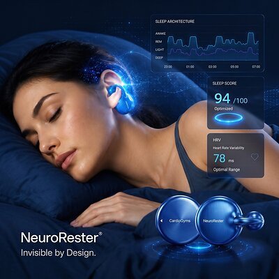  NeuroRester Launches World's First Cardio-Cerebral Sync Wearable System