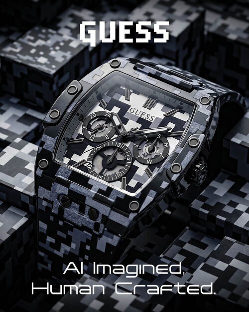 GUESS Introduces AI Venix: A Limited-Edition Timepiece Inspired by the Digital World