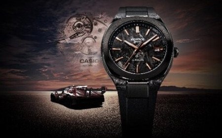 CASIO RELEASES AUTOMATIC MECHANICAL EDIFICE WITH A LOOK THAT CHANGES WITH THE LIGHT