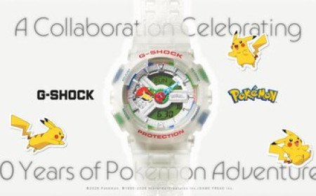   CASIO RELEASES G-SHOCK × POKÉMON WATCH