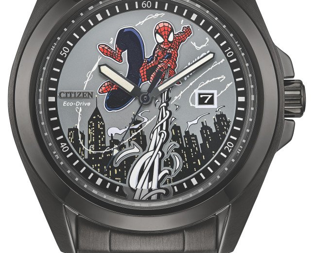 Citizen Unveils a Limited-Edition Spider-Man Timepiece Featuring Original Artwork by Marvel Illustrator Kubert