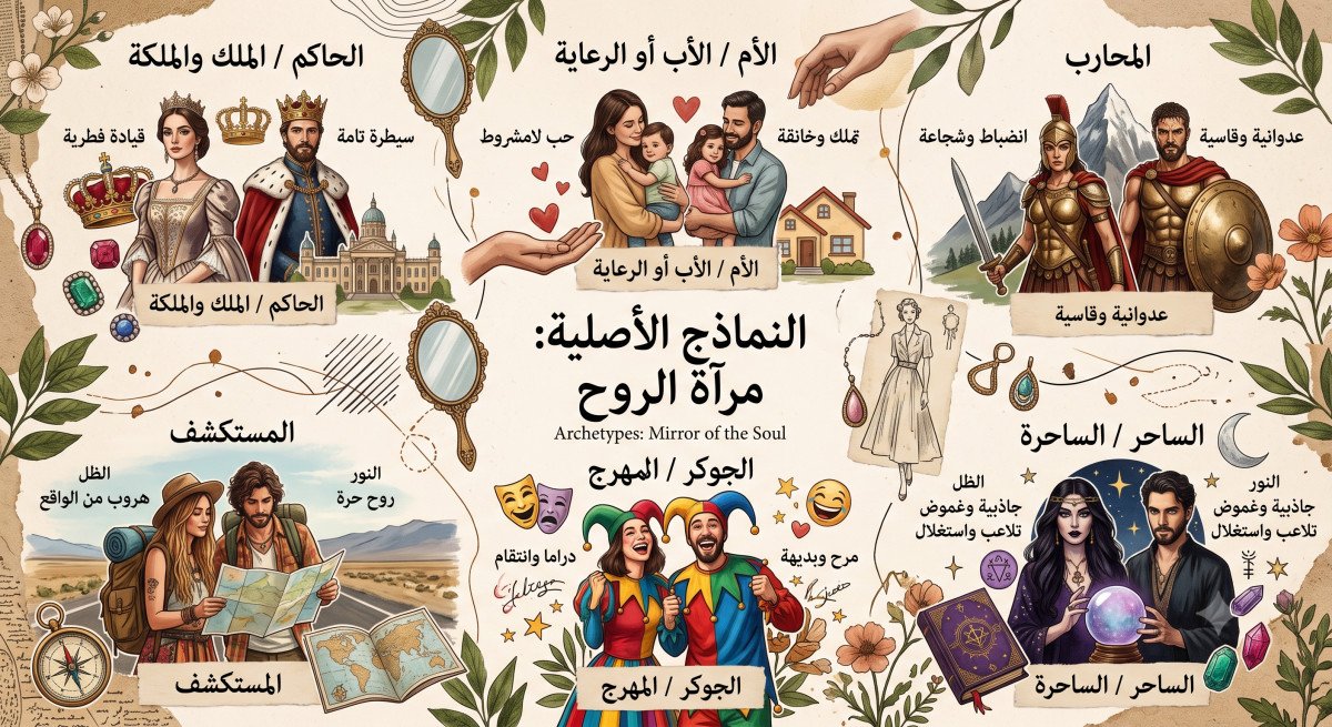 من أنت؟ دليلك لاكتشاف نفسك من خلال نماذج الـ  (Archetypes) 