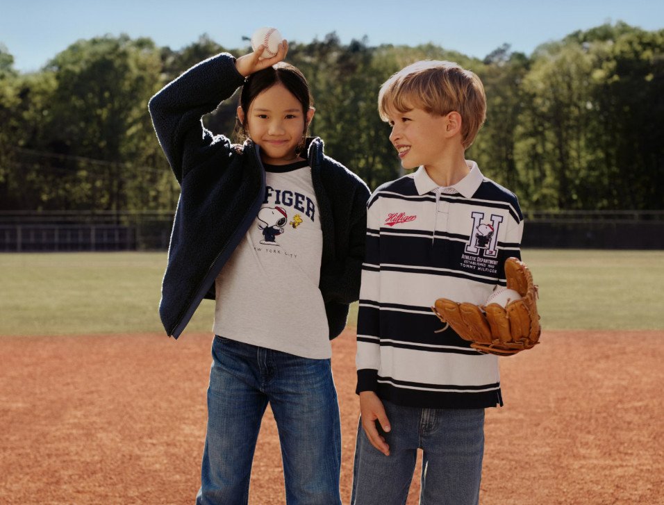 TOMMY HILFIGER PARTNERS WITH PEANUTS FOR BACK-TO-SCHOOL KIDSWEAR COLLECTION