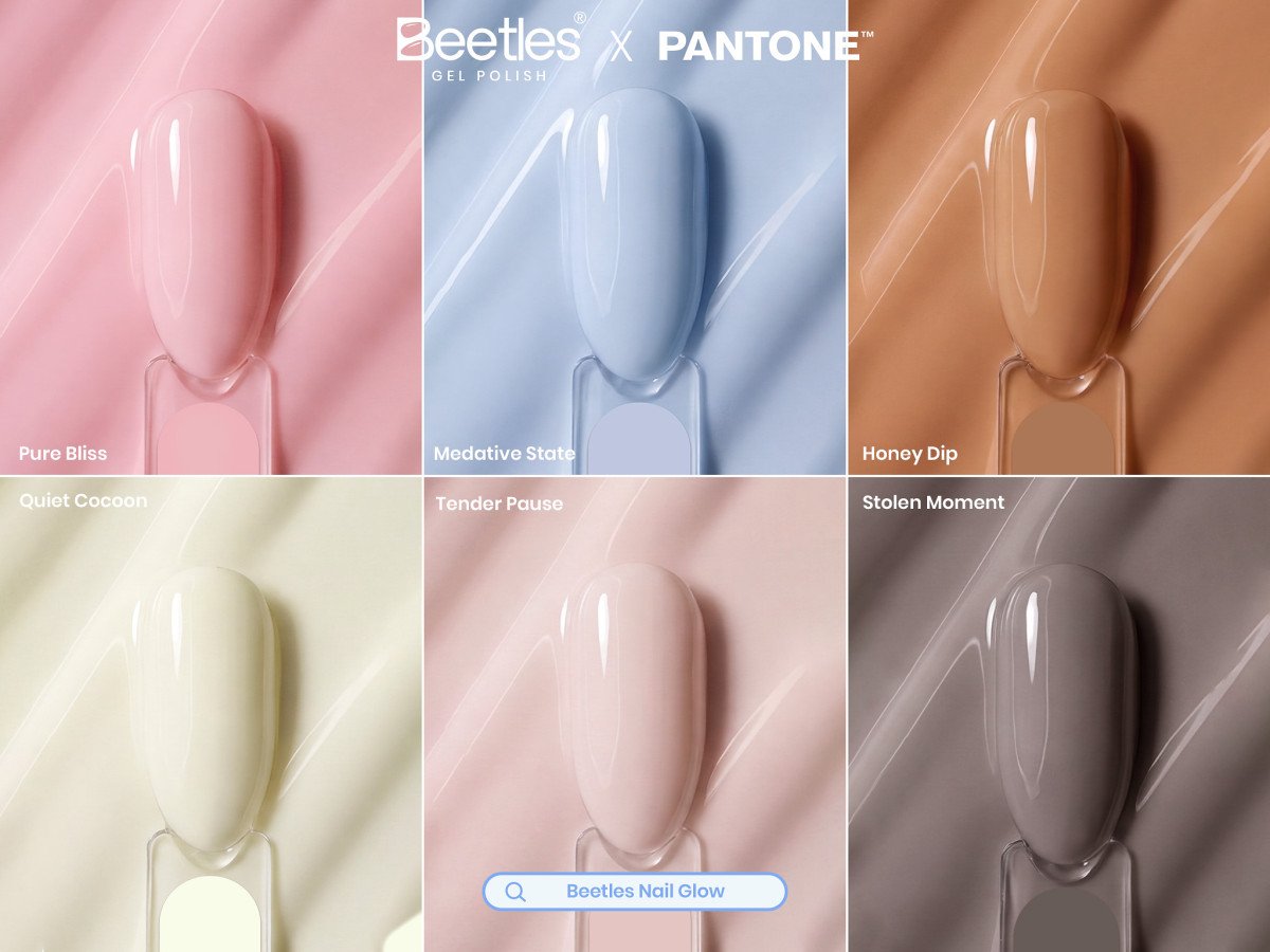  BEETLES GEL POLISH AND PANTONE EXPLORE HEALING-INSPIRED NAIL AESTHETICS WITH BEETLES NAIL GLOW