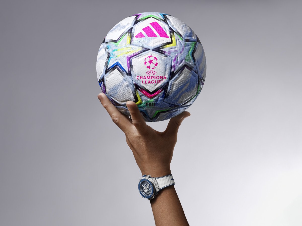  HUBLOT UNVEILS THE BIG BANG RELOADED UEFA CHAMPIONS LEAGUE TITANIUM CERAMIC: KICKING OFF A NEW LEGENDARY SEASON