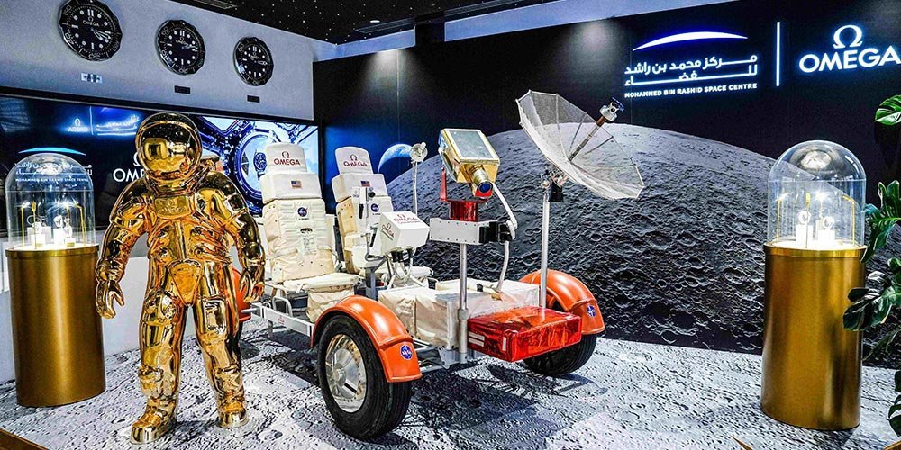  OMEGA AND MOHAMMED BIN RASHID SPACE CENTRE HONOUR THE LEGACY OF THE FIRST MOON LANDING