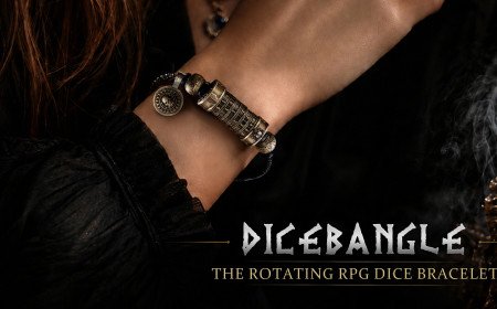   DICEBANGLE TURNS D4-D100 INTO A WEARABLE RPG BRACELET, HITS £10K ON KICKSTARTER DAY ONE