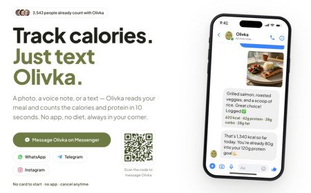  OLIVKA BRINGS AI CALORIE TRACKING TO WHATSAPP, MESSENGER, TELEGRAM AND INSTAGRAM