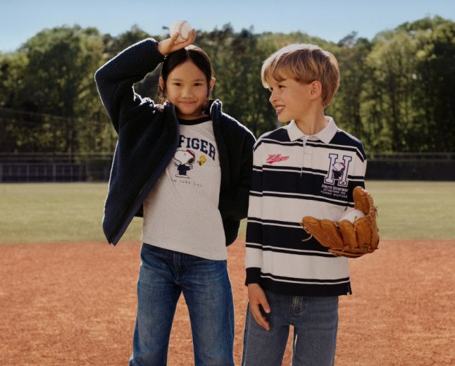 TOMMY HILFIGER PARTNERS WITH PEANUTS FOR BACK-TO-SCHOOL KIDSWEAR COLLECTION