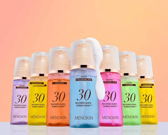   MENOKIN BRINGS ITS 30 SECONDS BUBBLE MASK TO 580 SEPHORA U.S. STORES THROUGH OLIVE YOUNG