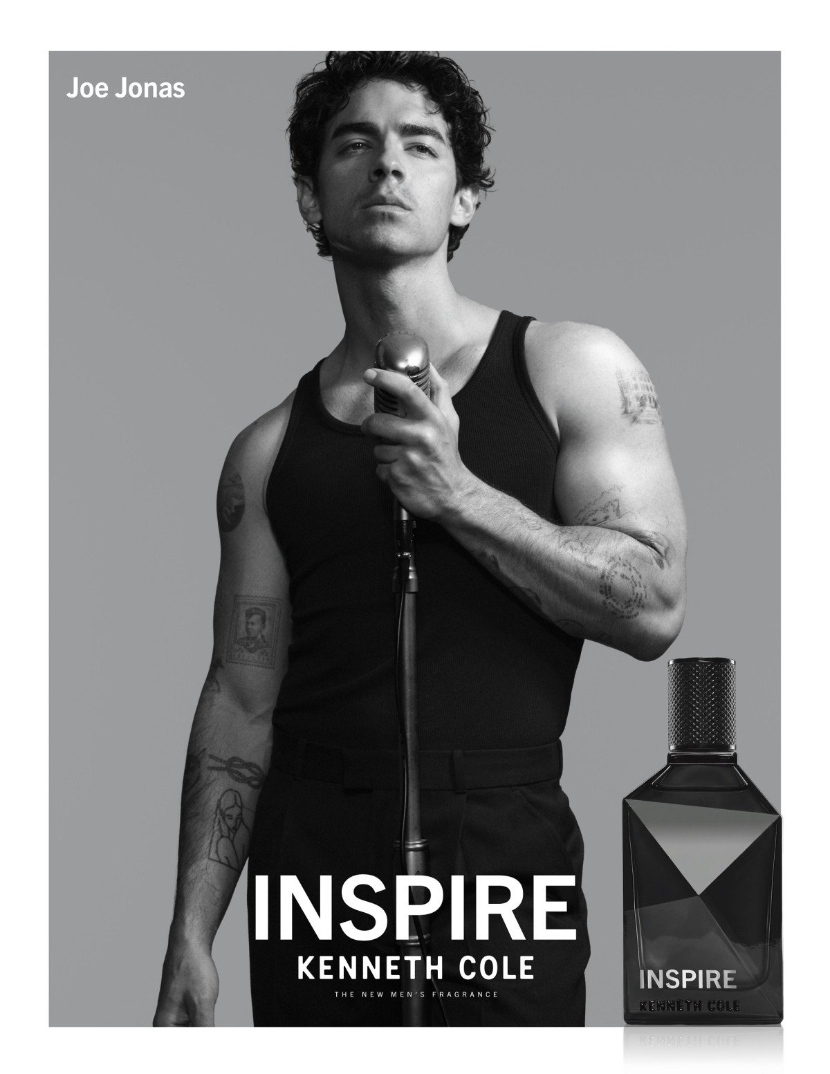  KENNETH COLE TAPS JOE JONAS AS GLOBAL BRAND AMBASSADOR AND LAUNCHES INSPIRE, A NEW FRAGRANCE PILLAR