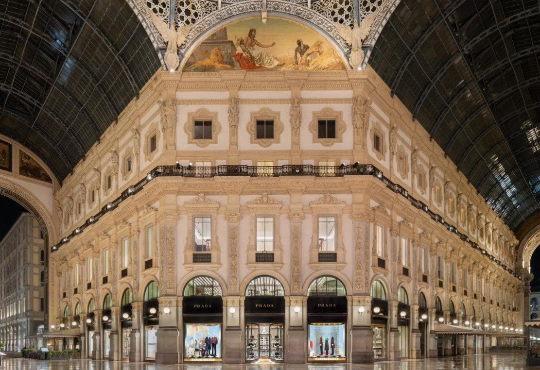 PRADA OPENS MULTI-FLOOR PRADA GALLERIA IN MILAN'S HISTORIC SHOPPING ARCADE