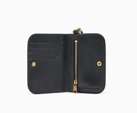  BIFOLD WALLET IN GRAINED LEATHER BY GIORGIO ARMANI
