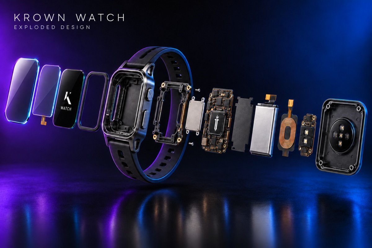 KROWN TECHNOLOGIES ANNOUNCES KROWN WATCH, THE FIRST DEDICATED WEB3 WATCH BRINGING DIGITAL OWNERSHIP AND AI TO THE WRIST