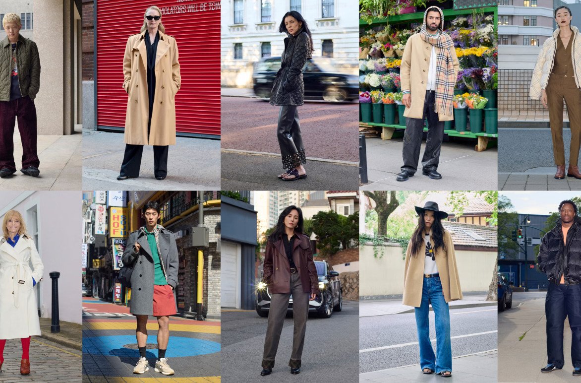    BURBERRY MARKS 170TH ANNIVERSARY WITH OUTERWEAR PORTRAIT CAMPAIGN