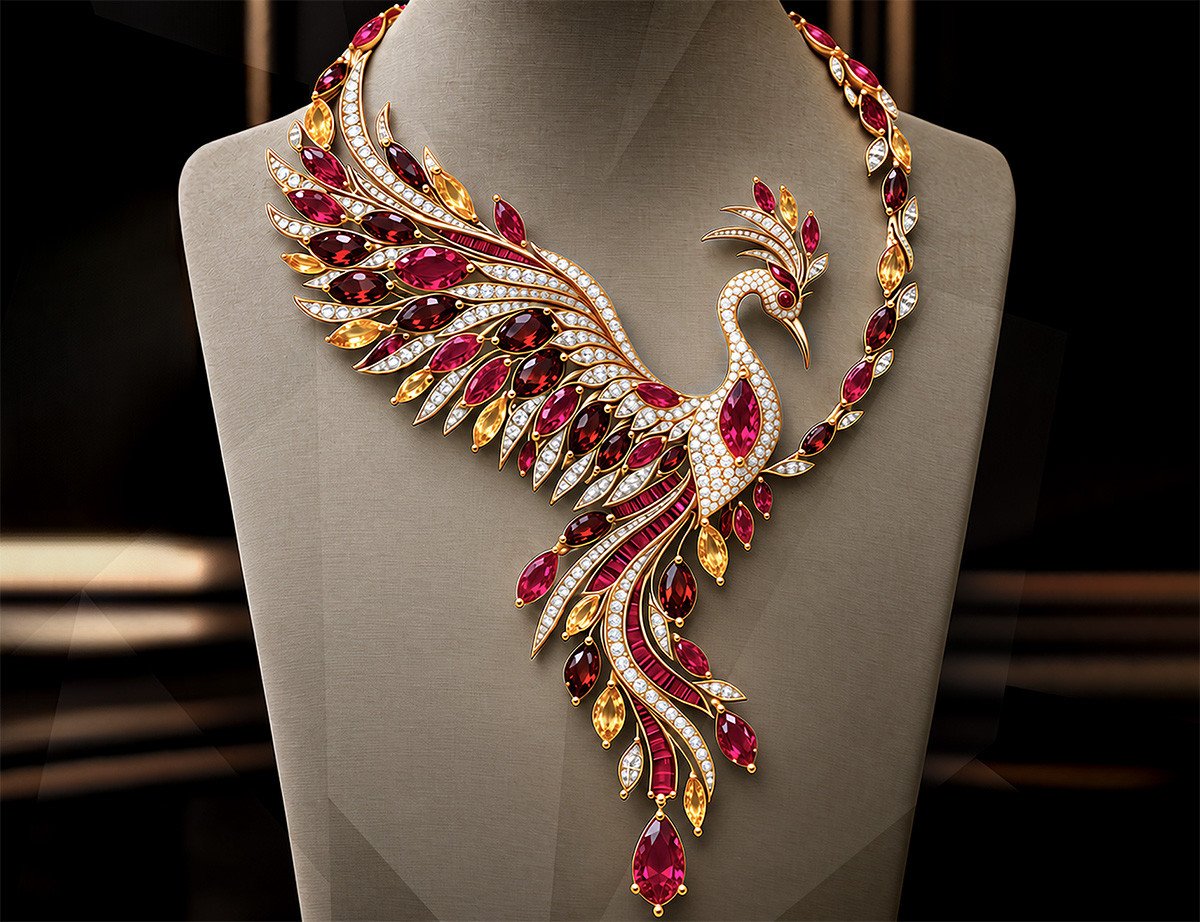   OLERTIS NAMES ‘FIREBIRD PHOENIX’ WINNING DESIGN IN U.S. HIGH JEWELRY COMPETITION