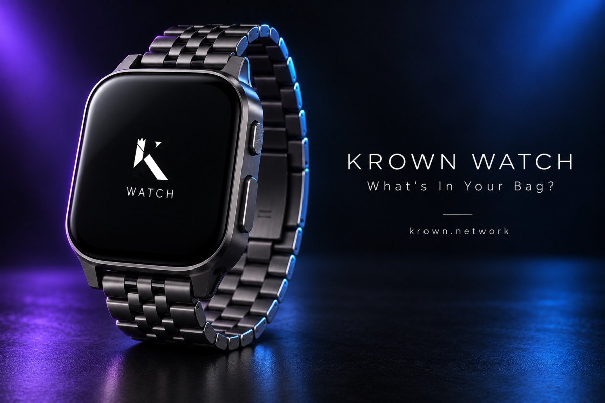 KROWN TECHNOLOGIES ANNOUNCES KROWN WATCH, THE FIRST DEDICATED WEB3 WATCH BRINGING DIGITAL OWNERSHIP AND AI TO THE WRIST