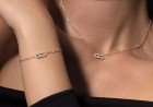 PINK GOLD DIAMOND NECKLACE MOVE UNO BY MESSIKA