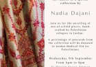 NADIA DAJANI INTRODUCES SPECIAL COLLECTION CRAFTED BY PALESTINIAN REFUGEES IN JORDAN