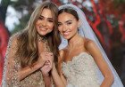جوليا بطرس تحتفل بزفاف نجلها بتوقيع إيلي صعب