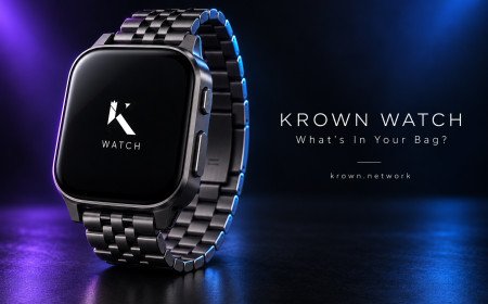 KROWN TECHNOLOGIES ANNOUNCES KROWN WATCH, THE FIRST DEDICATED WEB3 WATCH BRINGING DIGITAL OWNERSHIP AND AI TO THE WRIST