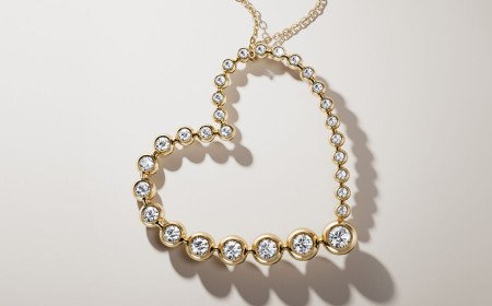  HEARTS ON FIRE LAUNCHES SPECIAL EDITION 30TH ANNIVERSARY HEART PENDANT