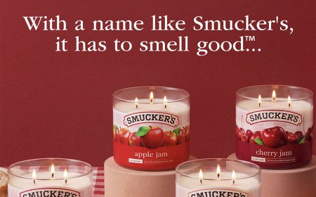  GOOSE CREEK SPREADS SOMETHING SWEET WITH THE NEW SMUCKER'S CANDLE COLLECTION