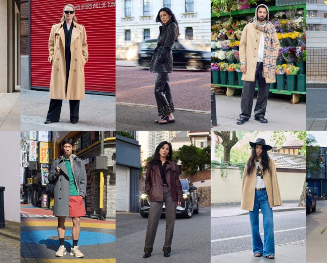    BURBERRY MARKS 170TH ANNIVERSARY WITH OUTERWEAR PORTRAIT CAMPAIGN