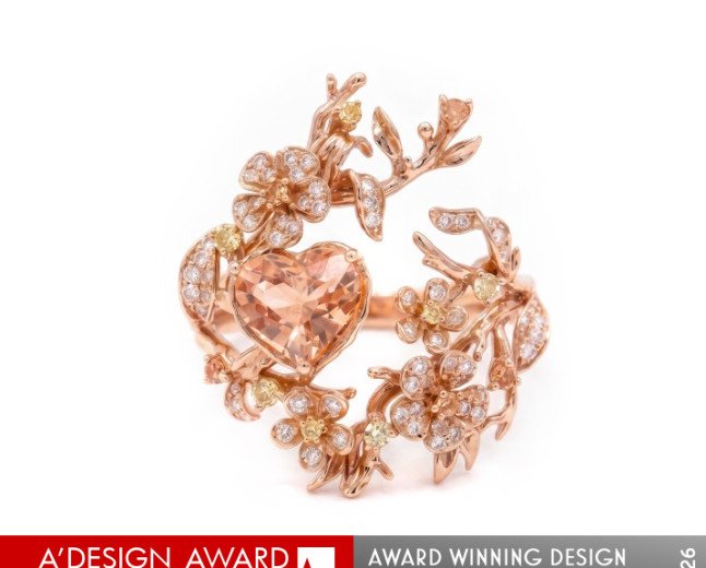   HEART IN BLOOM BY YI XIONG WINS SILVER IN A' JEWELRY DESIGN AWARD