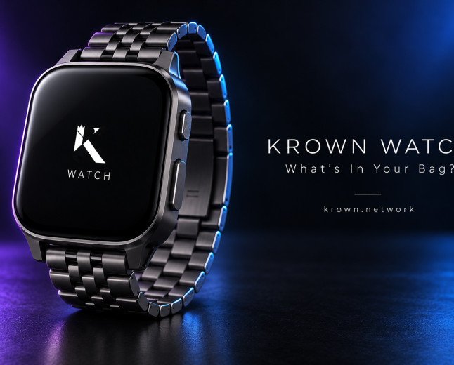 KROWN TECHNOLOGIES ANNOUNCES KROWN WATCH, THE FIRST DEDICATED WEB3 WATCH BRINGING DIGITAL OWNERSHIP AND AI TO THE WRIST