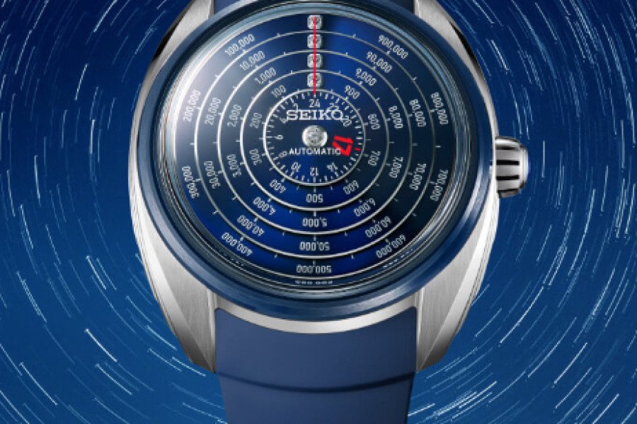  THE SEIKO STAR TIME, A ONE-OF-A-KIND WRISTWATCH CAPABLE OF DISPLAYING UP TO ONE MILLION HOURS, IS PRESENTED TO BRAND AMBASSADOR SHOHEI OHTANI