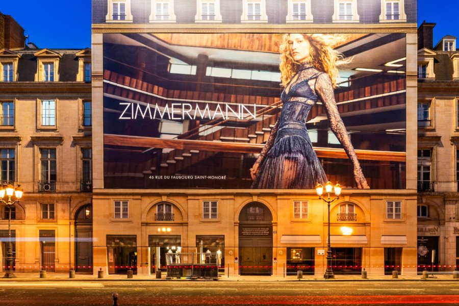   ZIMMERMANN UNVEILS ITS FALL 2026 COLLECTION ON PARISIAN BILLBOARD