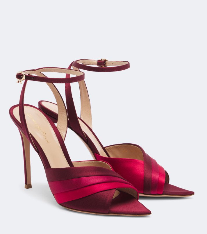 Gianvito Rossi Satin sandals