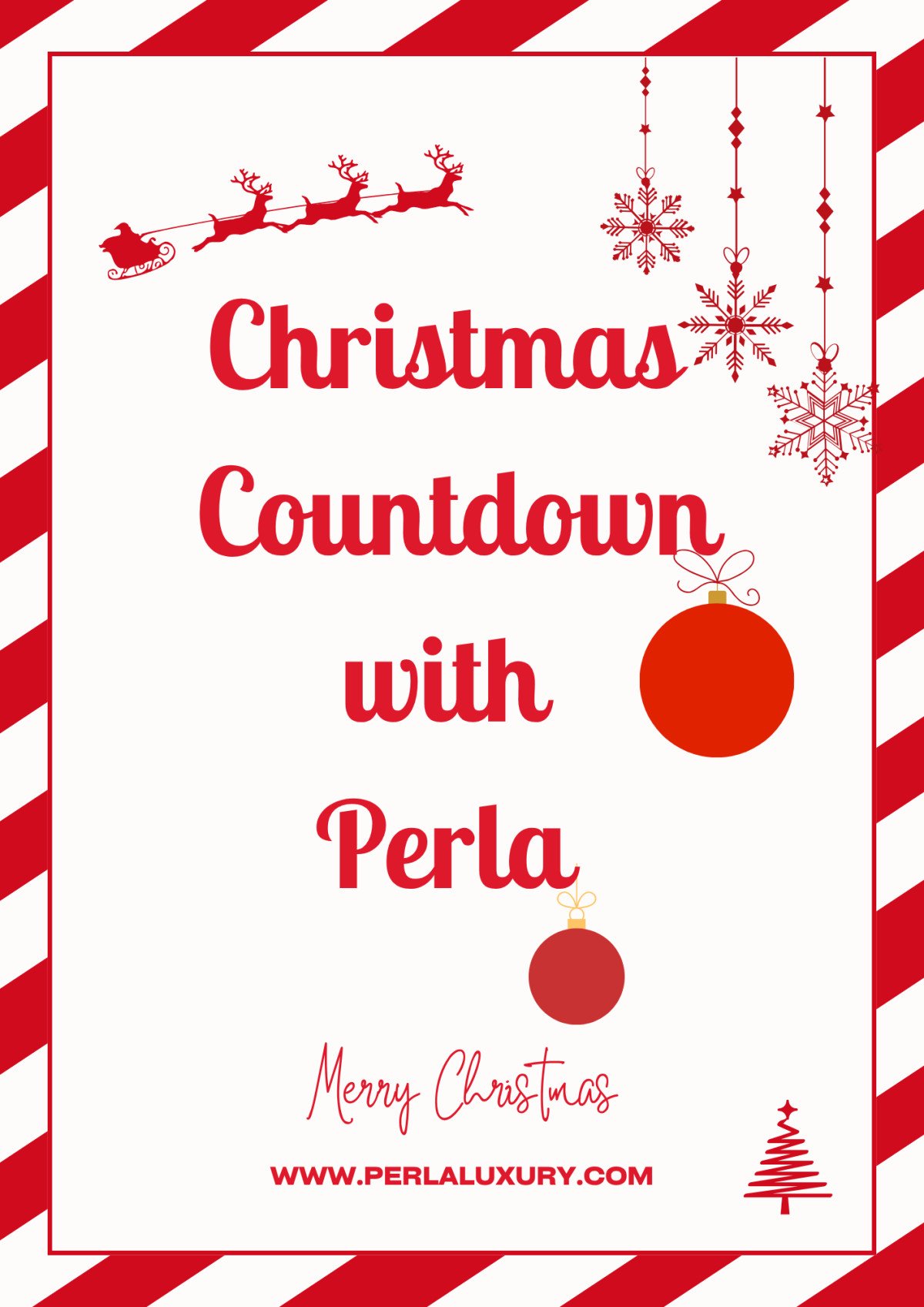 PERLA’S CHRISTMAS COUNTDOWN: THE 25-DAY GIFT IDEAS