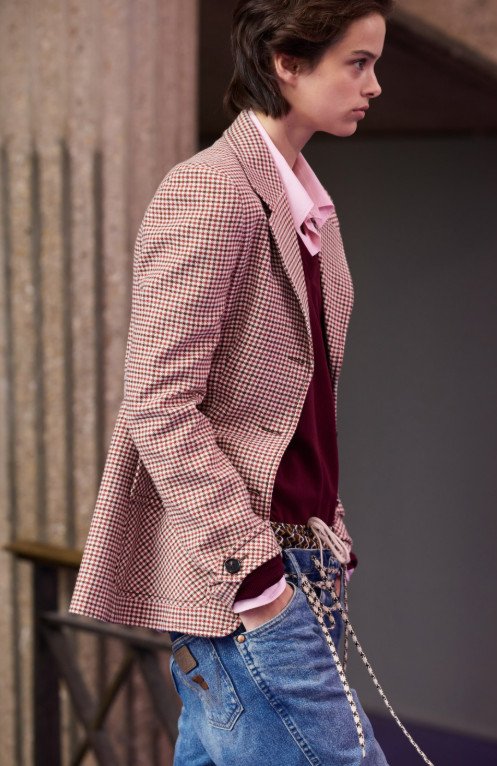  MIU MIU REWORKS WRANGLER DENIM FOR LATEST 'MIU MIU UPCYCLED' EDITION