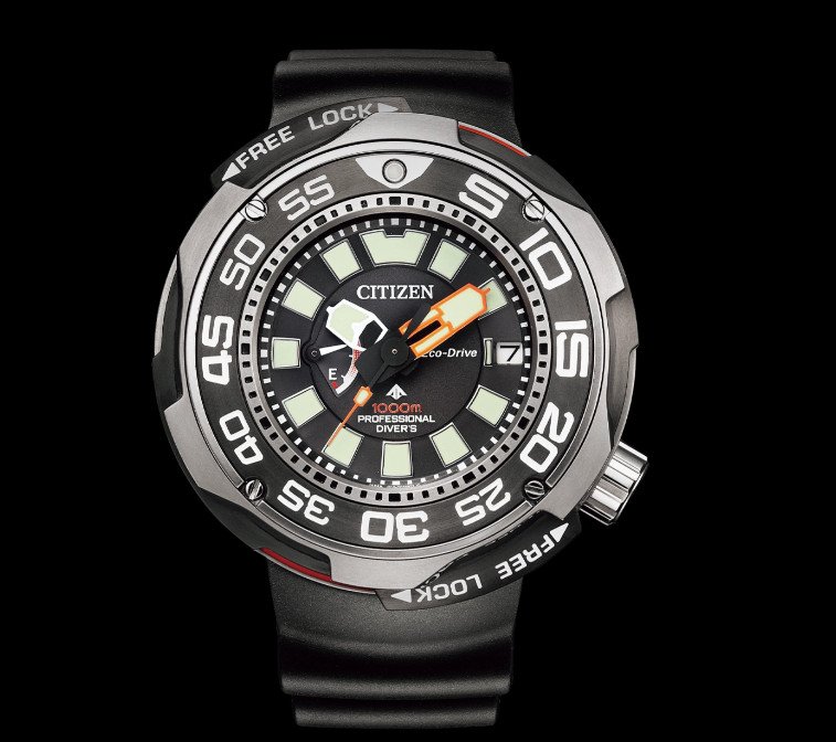   CITIZEN INTRODUCES AUTOZILLA THE ECO-DRIVE PROFESSIONAL DIVER 1000M…FIRST IN THE WORLD