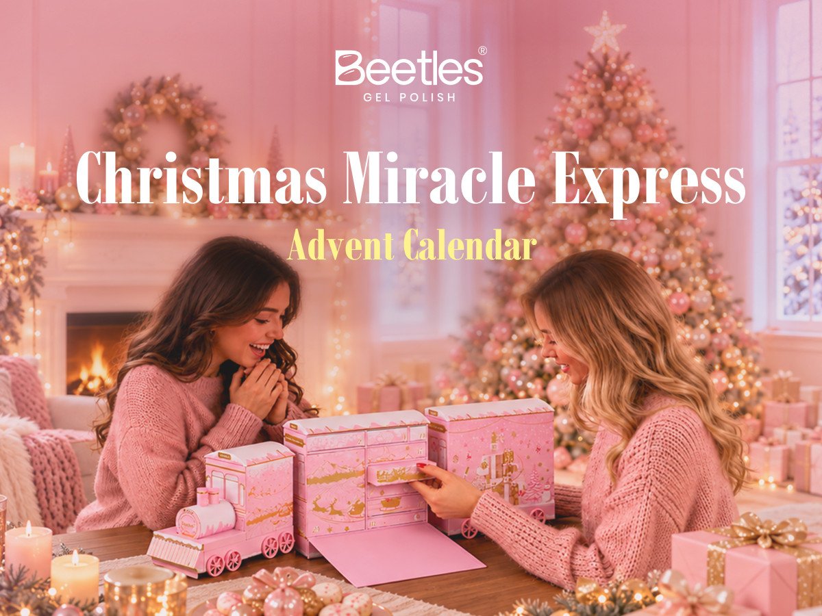  BEETLES GEL POLISH TURNS HOLIDAY GIFTING INTO A 24-DAY NAIL RITUAL WITH ITS CHRISTMAS MIRACLE EXPRESS ADVENT CALENDAR