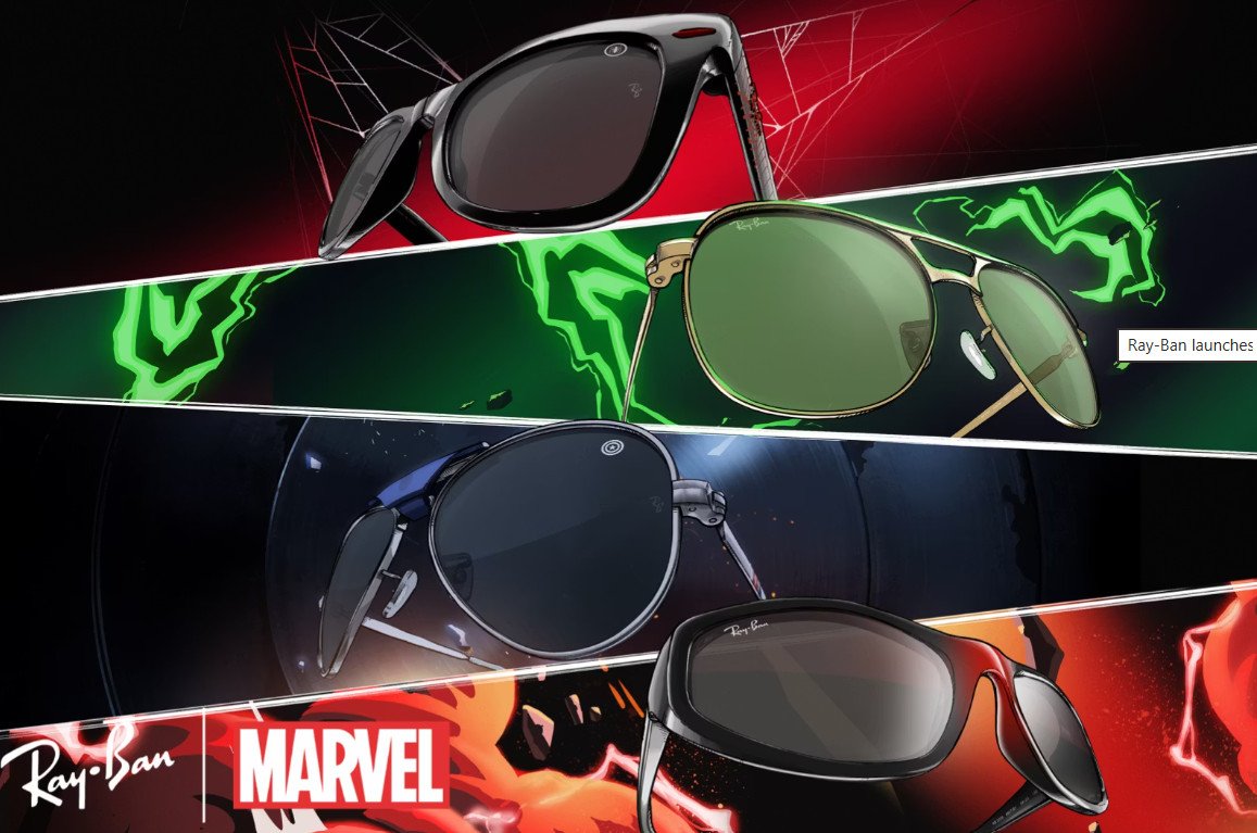   RAY-BAN LAUNCHES MARVEL EYEWEAR COLLECTION AHEAD OF 'AVENGERS: DOOMSDAY'