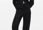 FAUX-FUR KNITTED CARDIGAN BY KARL LAGERFELD