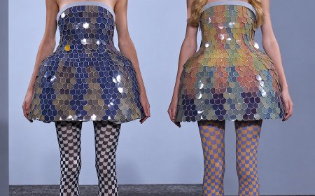 E INK AND ANREALAGE DEBUT COLOR-CHANGING DRESSES AT PARIS FASHION WEEK