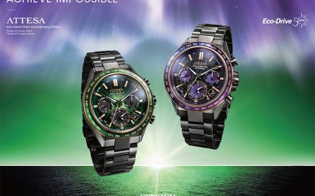   CITIZEN CAPTURES NATURE’S RAREST LIGHT IN TWO ATTESA LIMITED EDITION MODELS CELEBRATING 50 YEARS OF ECO-DRIVE TECHNOLOGY