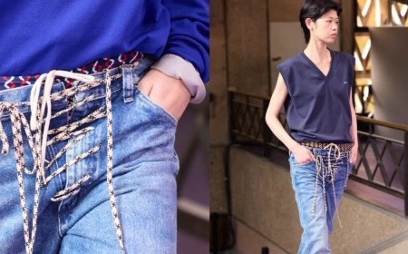  MIU MIU REWORKS WRANGLER DENIM FOR LATEST 'MIU MIU UPCYCLED' EDITION