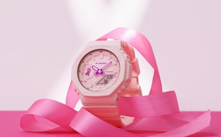  G-SHOCK'S PINK RIBBON MODEL RETURNS: THE GMAS2100PR FUELS THE NEXT BREAST CANCER BREAKTHROUGH