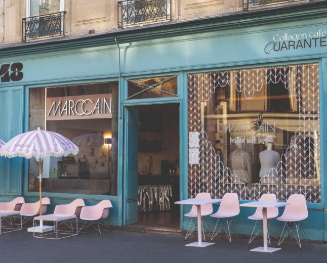 MARC CAIN TAKES OVER PARIS CAFÉ AND 150 KIOSKS DURING PARIS FASHION WEEK