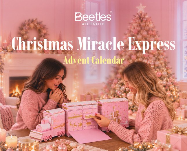  BEETLES GEL POLISH TURNS HOLIDAY GIFTING INTO A 24-DAY NAIL RITUAL WITH ITS CHRISTMAS MIRACLE EXPRESS ADVENT CALENDAR