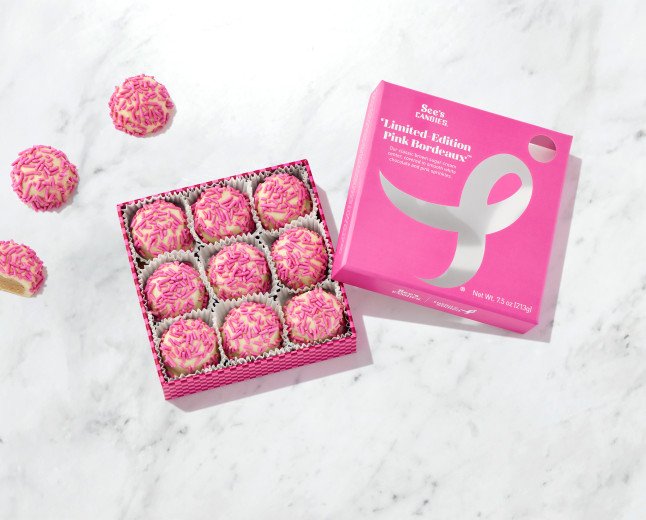    SEE'S CANDIES SWEETENS SUPPORT FOR SUSAN G. KOMEN® THIS BREAST CANCER AWARENESS MONTH